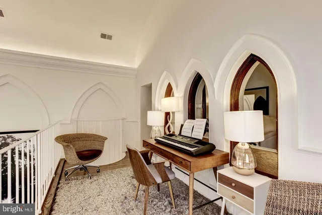 a living room with a couch