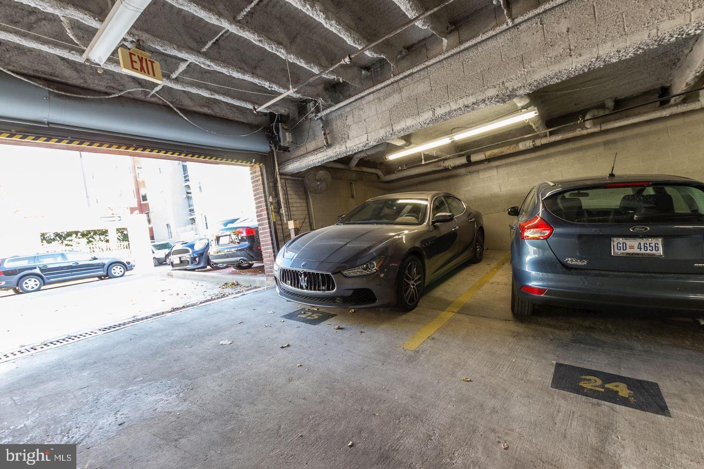 1715 15th Street Northwest, Unit 5 Washington, DC 20009 - Photo 30 of 34 a view of car garage