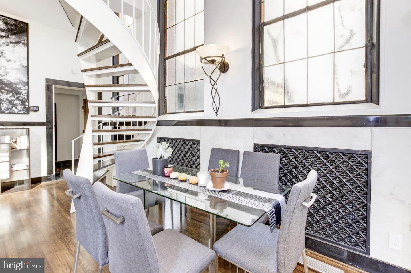 1715 15th Street Northwest, Unit 5 Washington, DC 20009 - Photo 8 of 34 a view of a dining room with furniture window and outside view