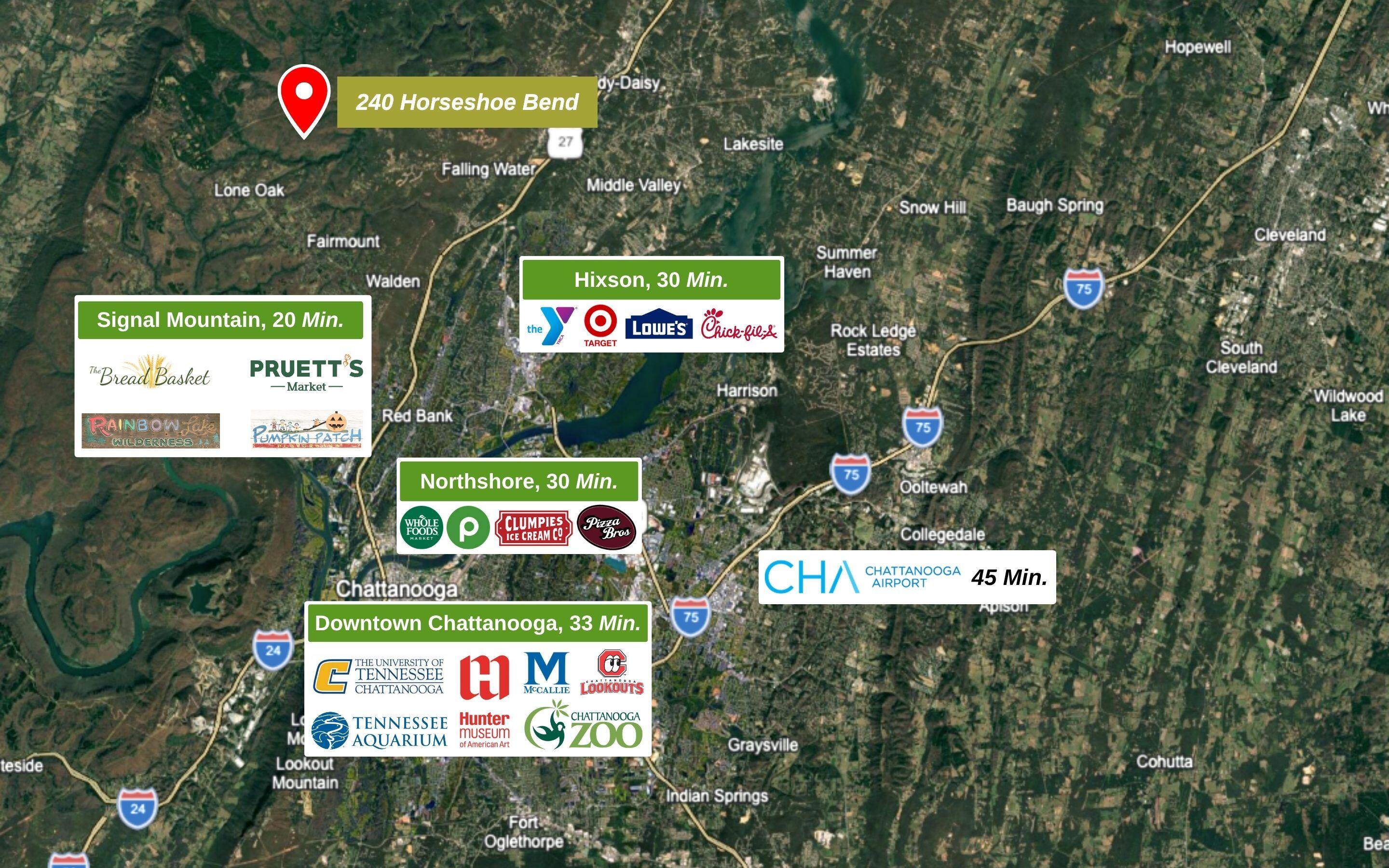 240 Horseshoe Road Signal Mountain, TN 37377 - Photo 54 of 56 Chattanooga