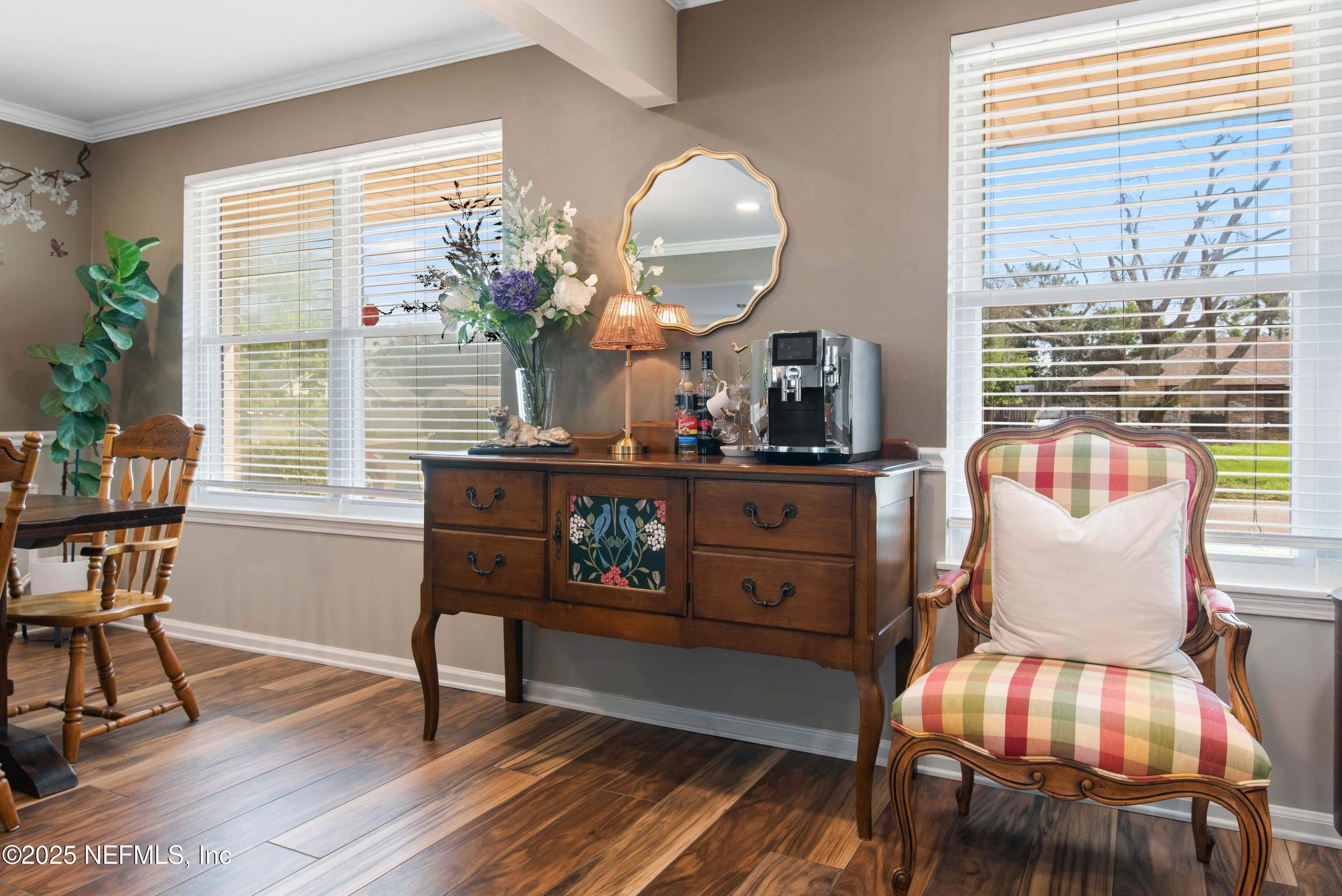 2894 Circle Ridge Drive Orange Park, FL 32065 - Photo 14 of 30 a living room with furniture and a wooden floor