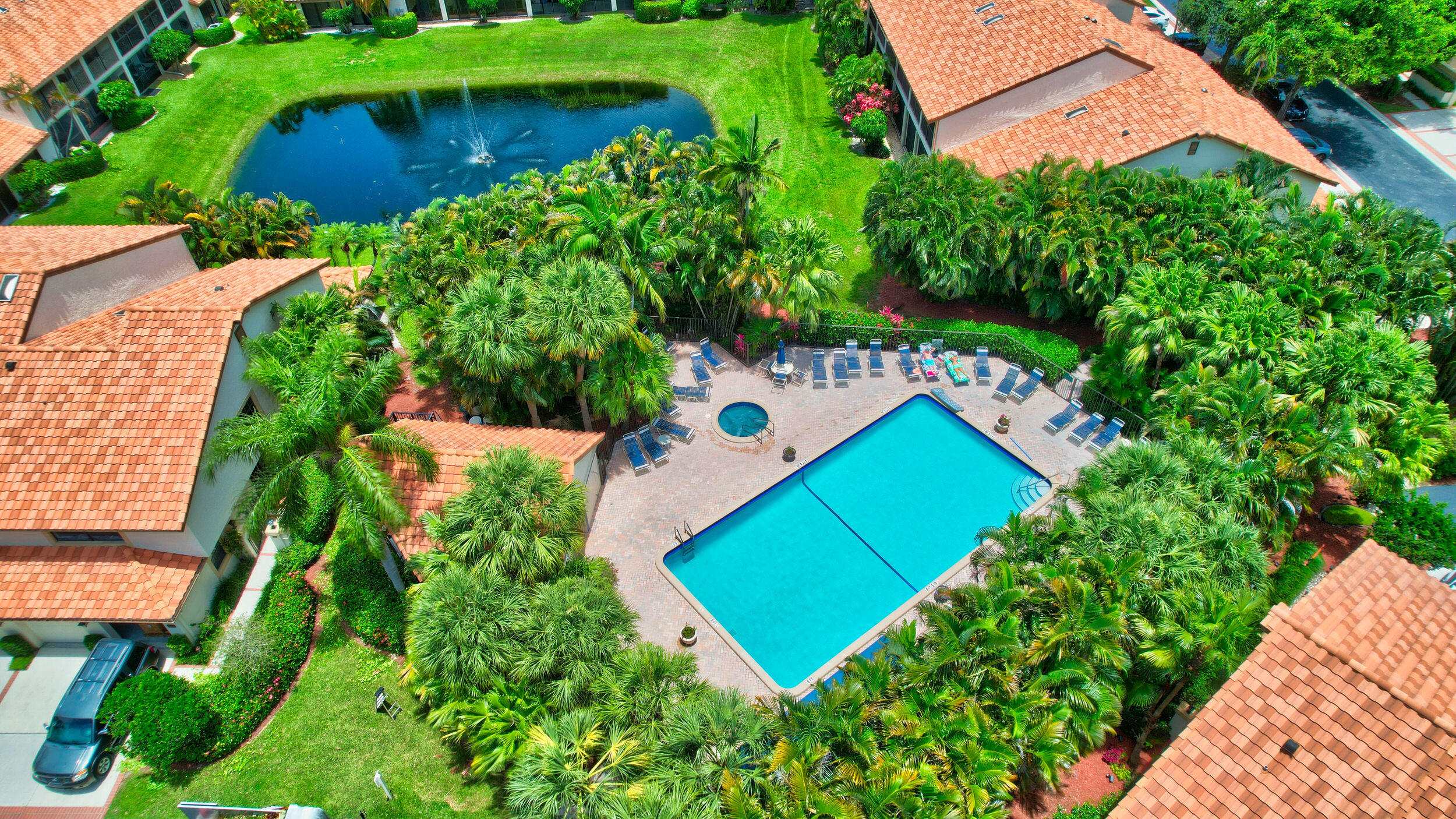 7875 La Mirada Drive Boca Raton, FL 33433 - Photo 29 of 31 an aerial view of a house