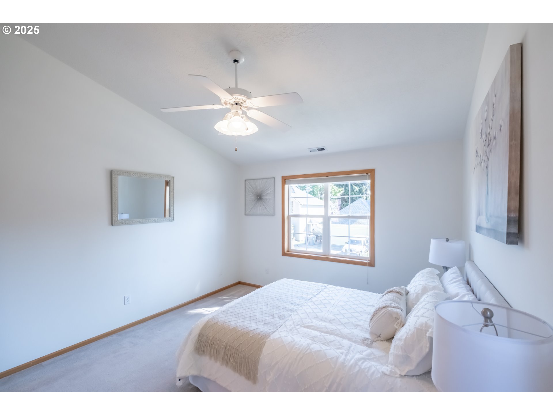 2009 Chase Loop Southwest Albany, OR 97321 - Photo 29 of 48 a bedroom with a large bed and a window