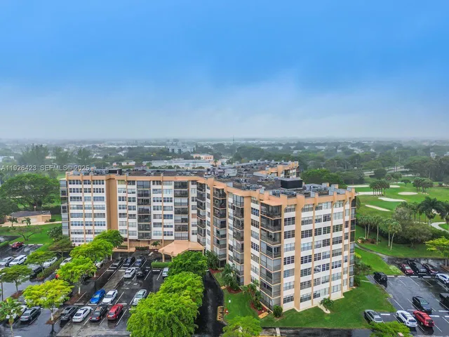 a view of a city that has tall buildings