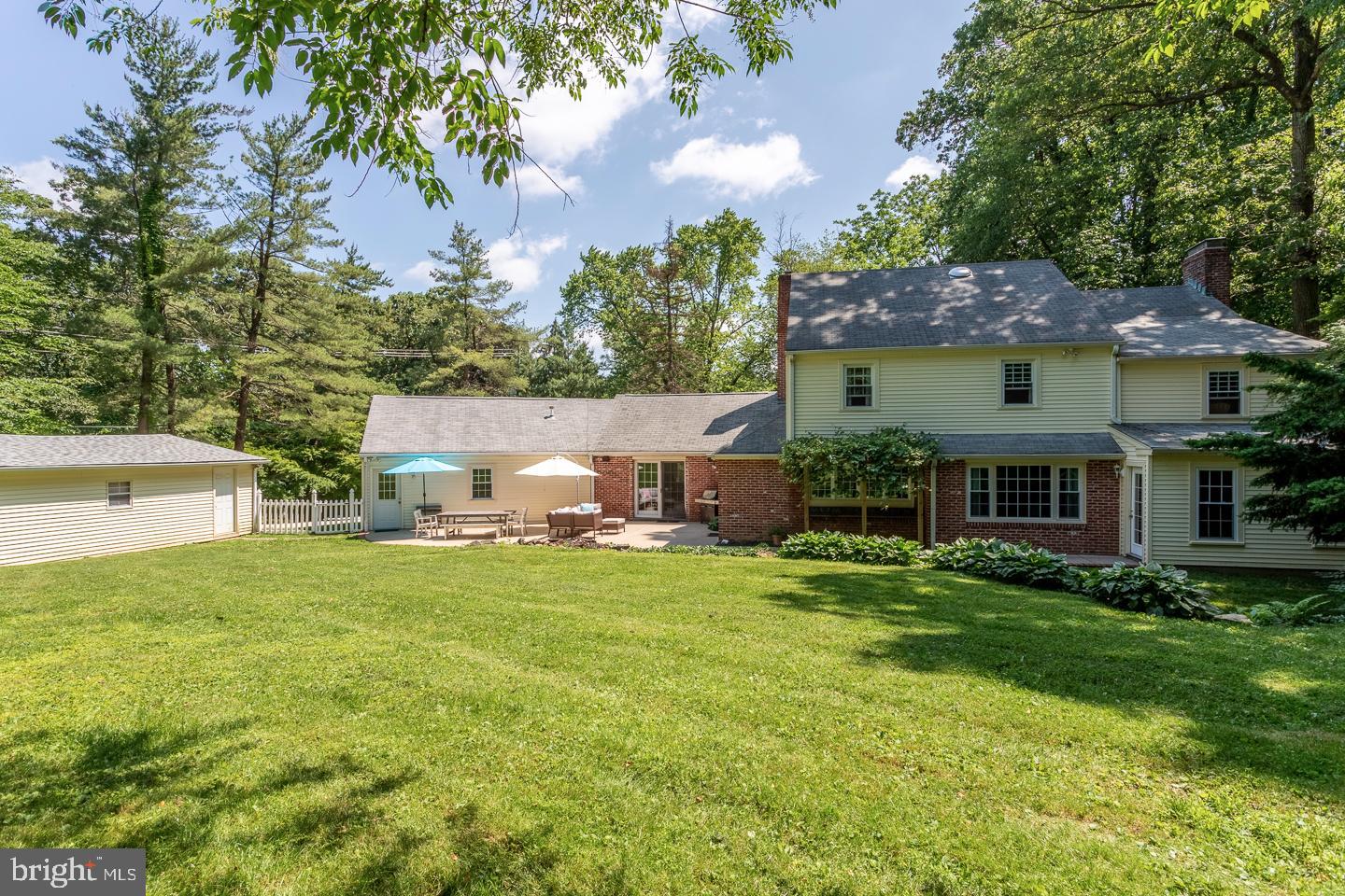 443 Upper Gulph Road Wayne, PA 19087 - Photo 33 of 35 Lush & Private Back Lawn