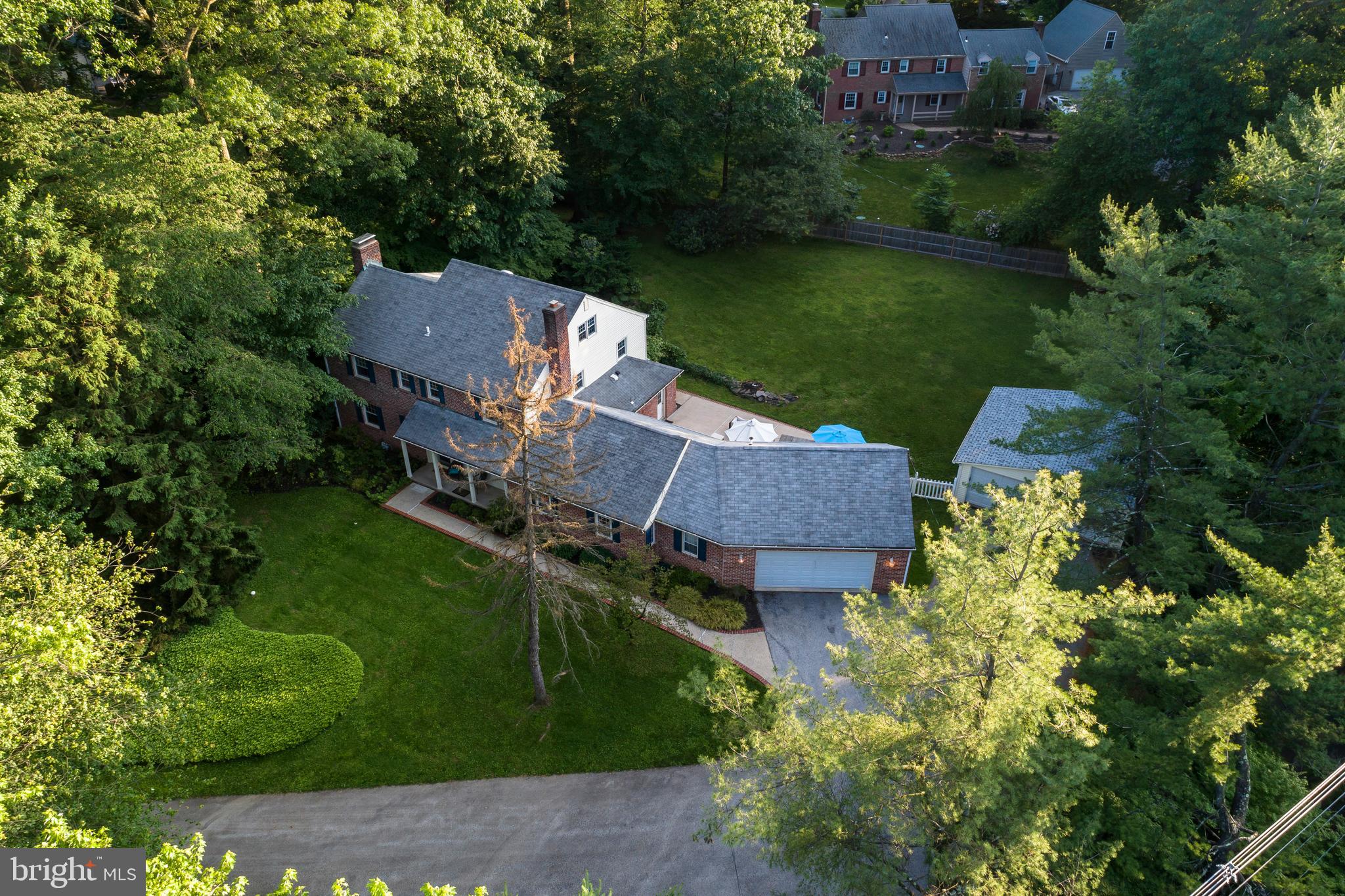 443 Upper Gulph Road Wayne, PA 19087 - Photo 34 of 35 Aerial View