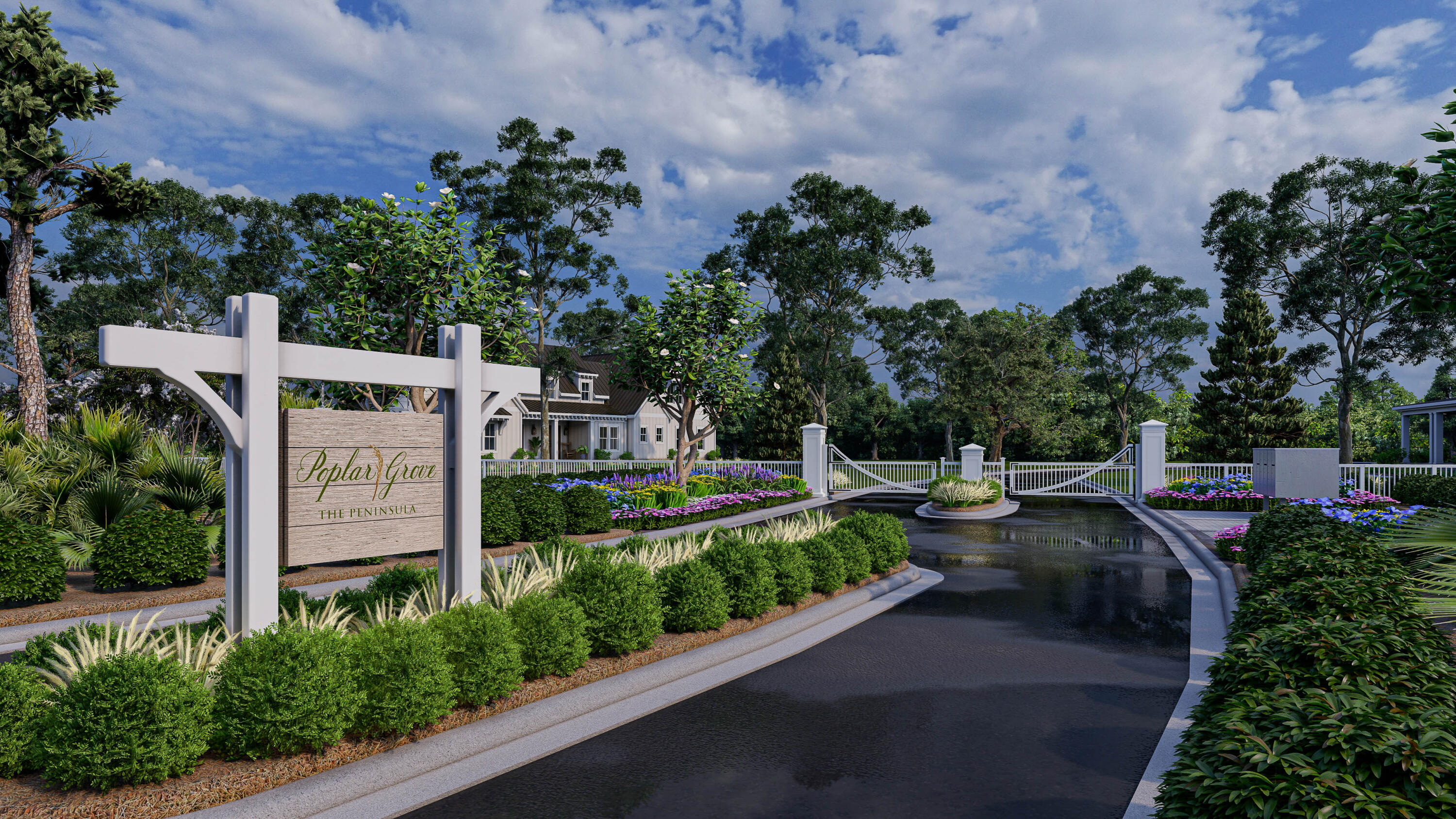 110 Peninsula Drive Ravenel, SC 29470 - Photo 11 of 101 Penninsula_Gate_Prelim_Rendering_11 - Ph