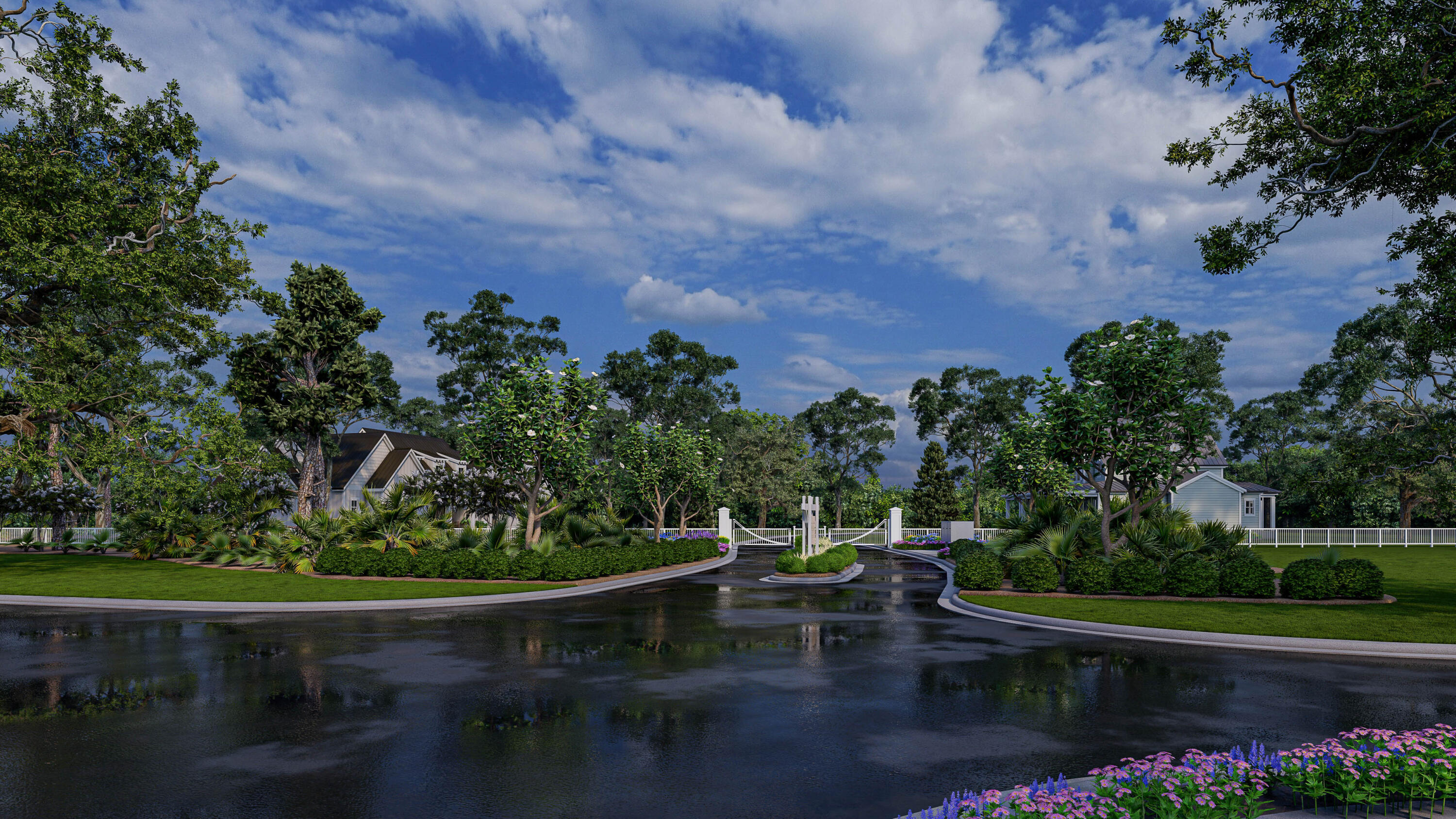 110 Peninsula Drive Ravenel, SC 29470 - Photo 14 of 101 Penninsula_Gate_Prelim_Rendering_12 - Ph