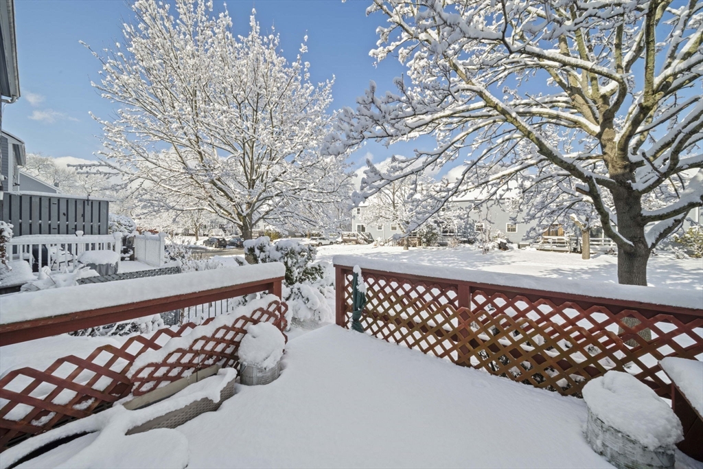 4 F Franklin Square, Unit 4F Randolph, MA 02368 - Photo 25 of 26 a view of a black and white bench