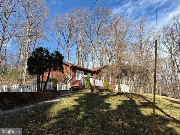 a view of outdoor space with trees