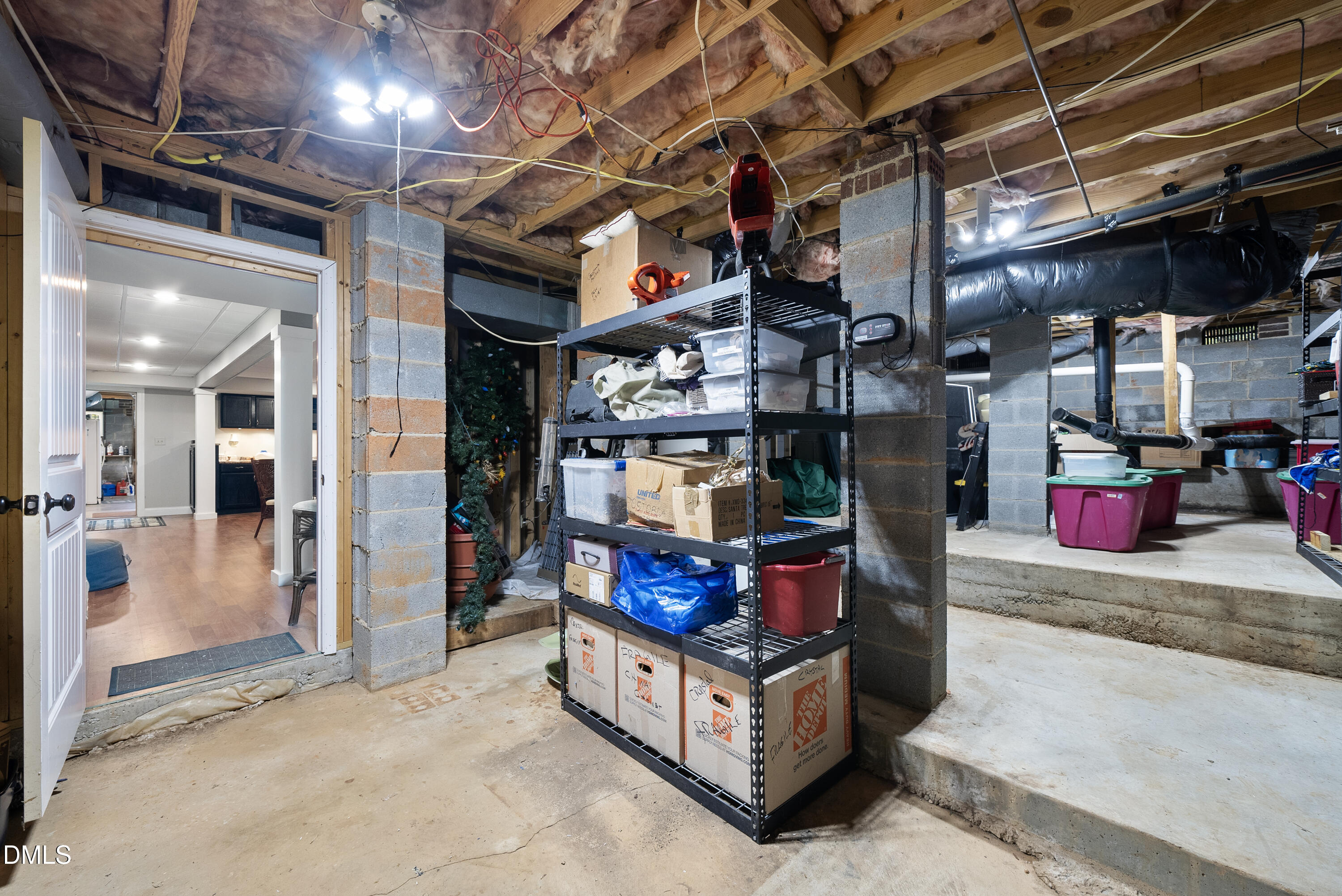 6200 Splitrock Trail Apex, NC 27539 - Photo 44 of 64 a view of storage and utility room