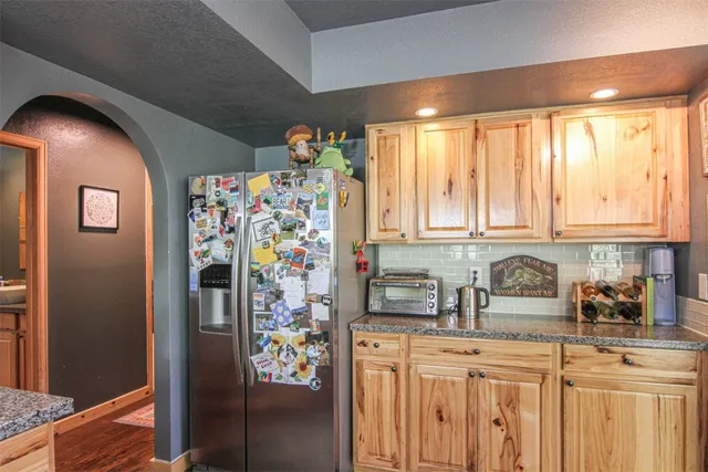 a view of livingroom with furniture and wooden floor