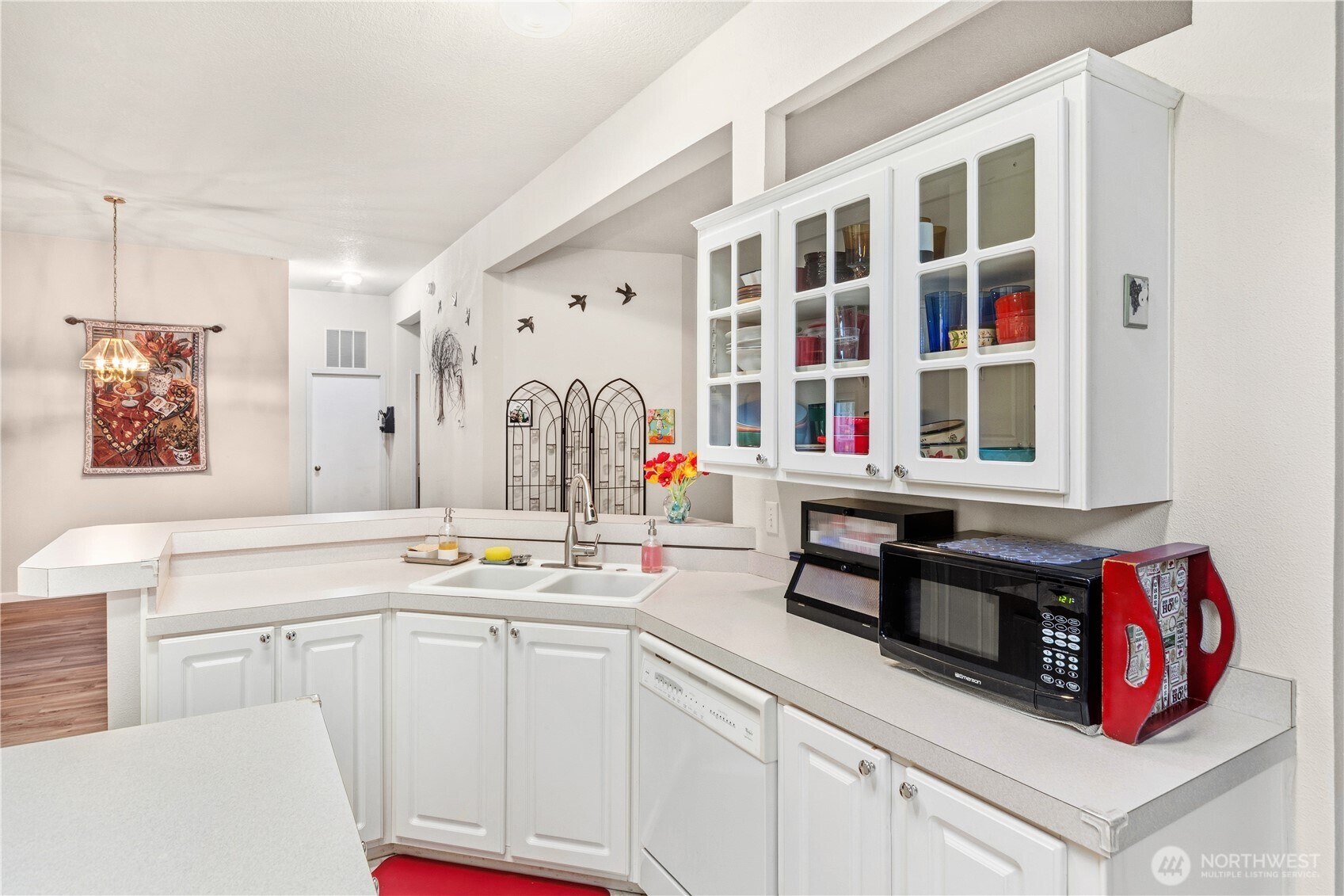 522 Frederick Street Port Townsend, WA 98368 - Photo 14 of 37 a kitchen with stainless steel appliances granite countertop a sink and cabinets