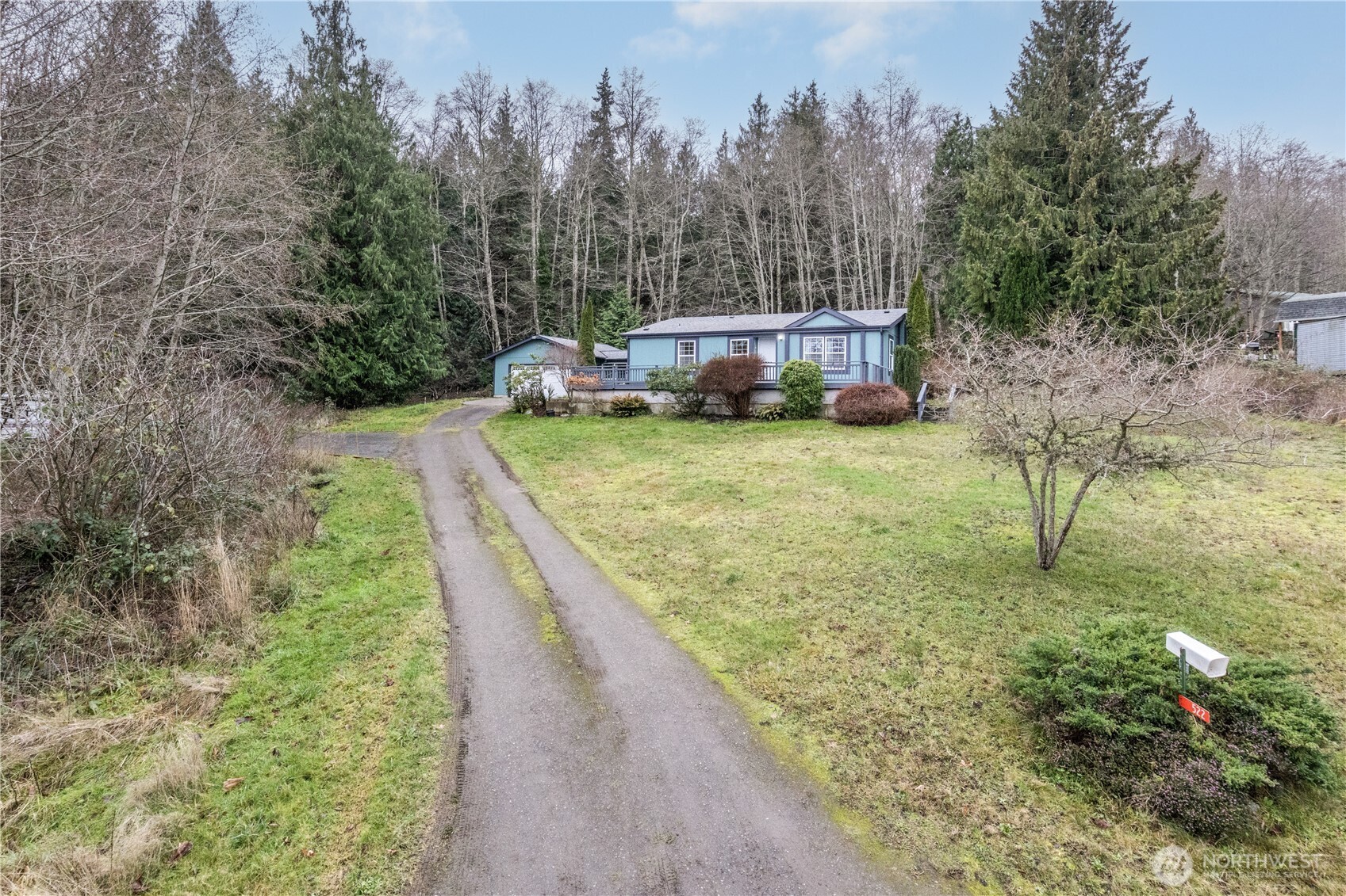 522 Frederick Street Port Townsend, WA 98368 - Photo 37 of 37 a view of a garden with large trees