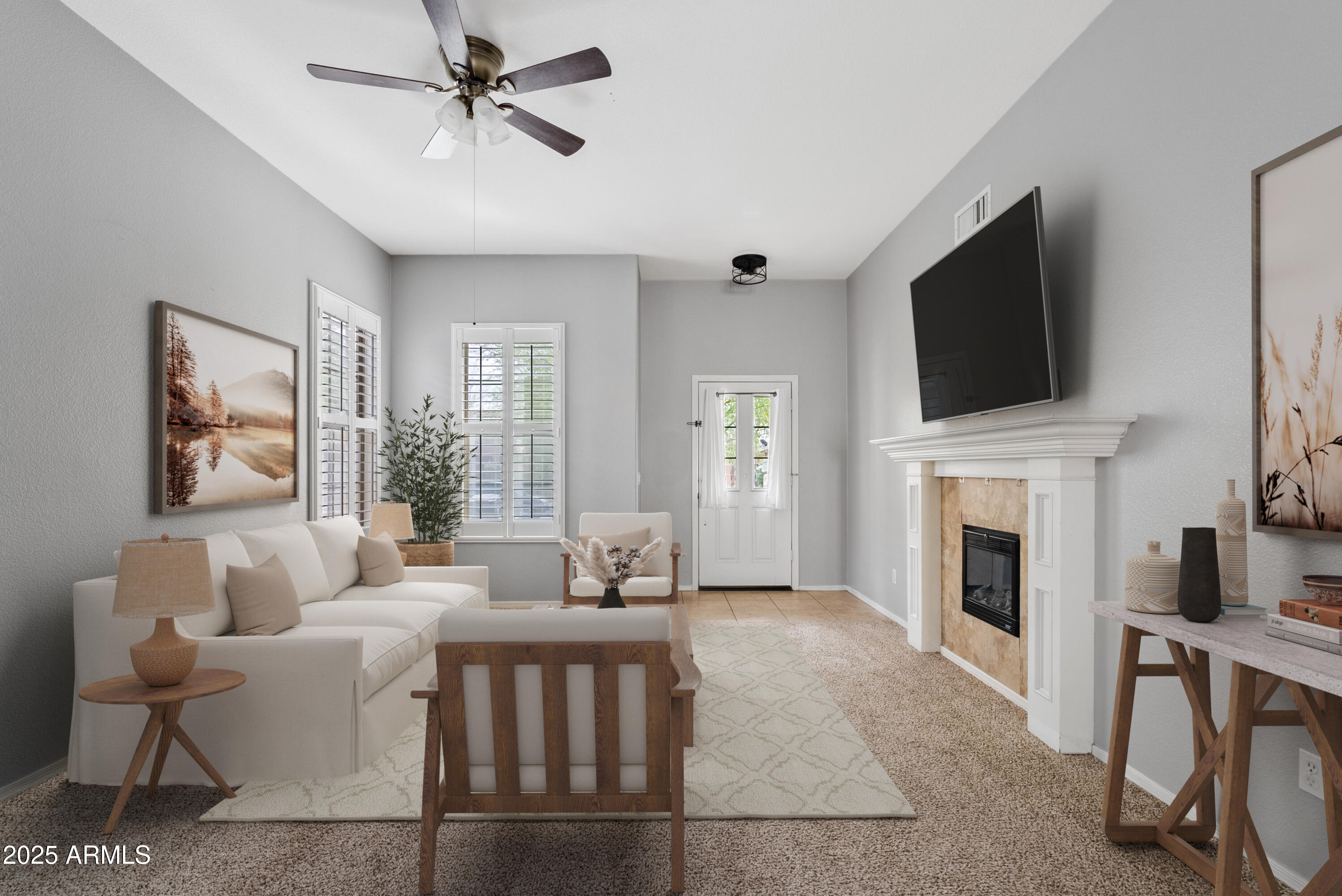 4098 East Rustler Way Gilbert, AZ 85297 - Photo 6 of 42 Virtual staging of Great Room