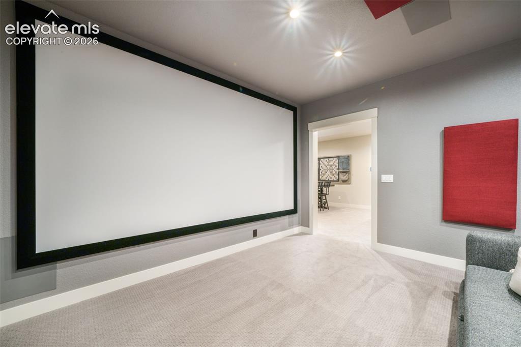 18572 Wetherill Road Monument, CO 80132 - Photo 46 of 50 Cinema room