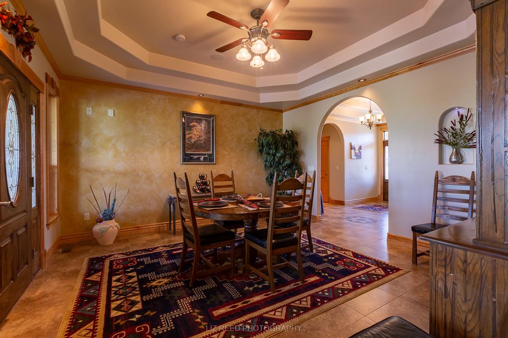 1296 O Road Loma, CO 81524 - Photo 7 of 41 a view of a dining room with furniture