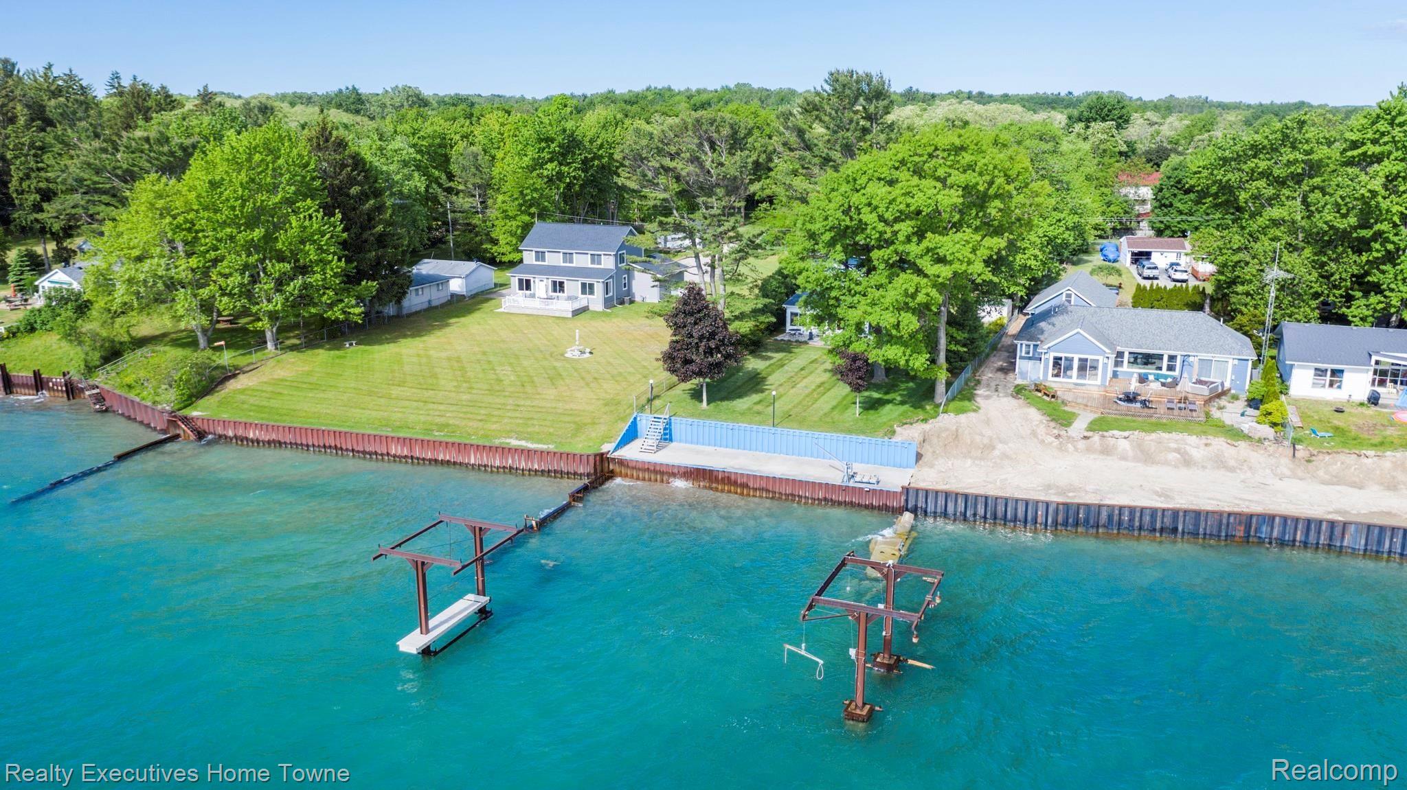 8641 Lakeshore Road Lexington, MI 48450 - Photo 1 of 54 8641 Lakeshore Rd Aerial-4.jpg