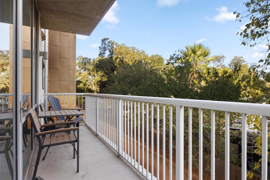 1600 Barton Springs Road, Unit 4205 Austin, TX 78704 - Photo 14 of 37 a view of balcony with furniture