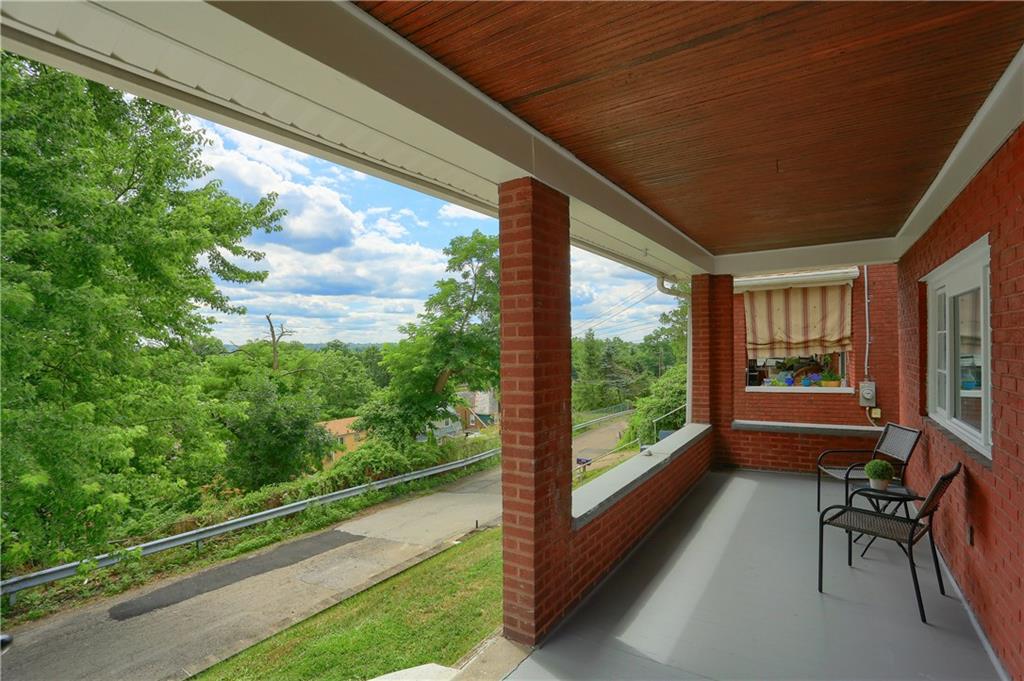3990 Drexel Road Pittsburgh, PA 15212 - Photo 4 of 25 Beautiful 22x6 front porch with an incredible view!