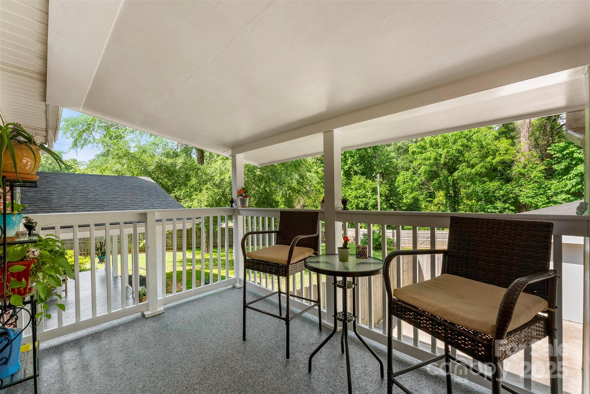1822 North New Hope Road Gastonia, NC 28054 - Photo 41 of 47 a view of a two chairs and table in the balcony