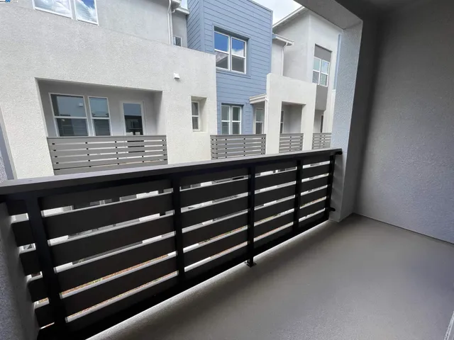 a view of building from stairs