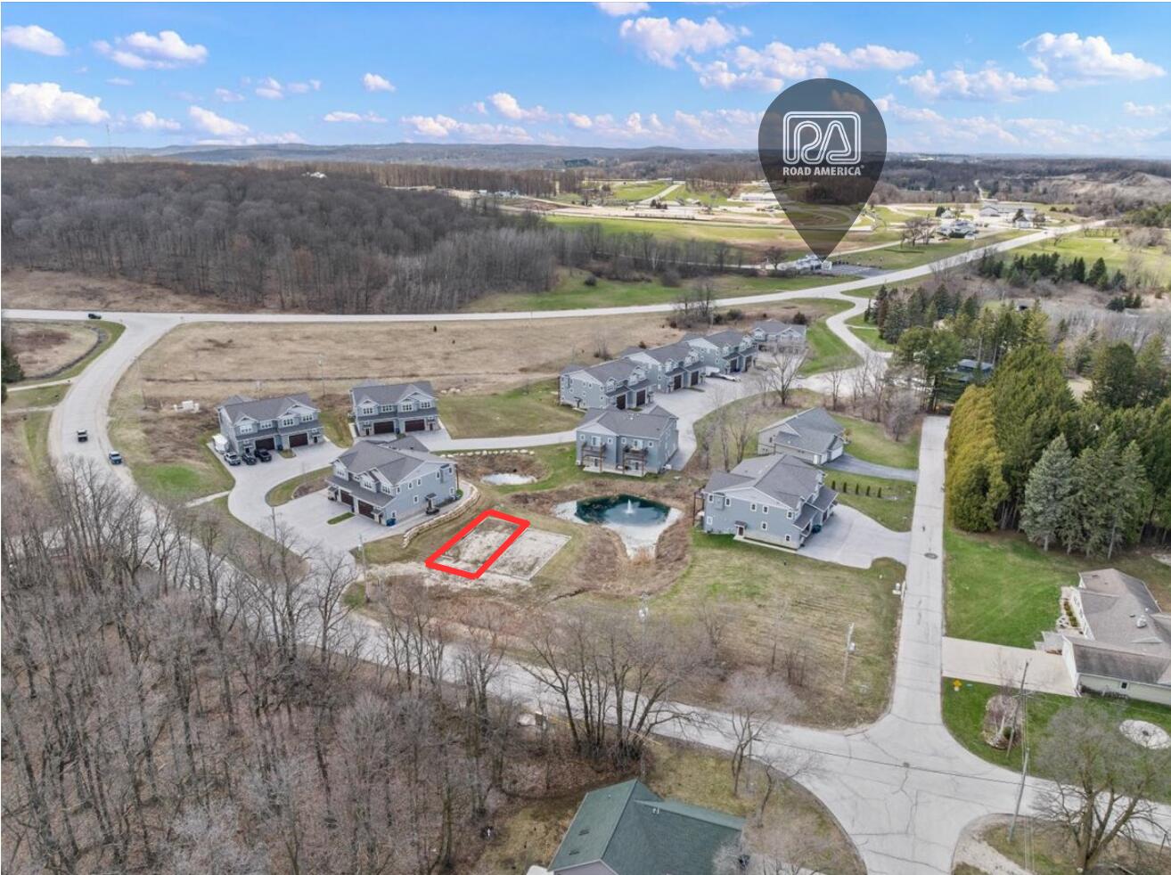 Trackside Condo Aerial 17