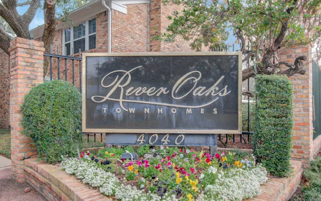 a sign on the side of a building