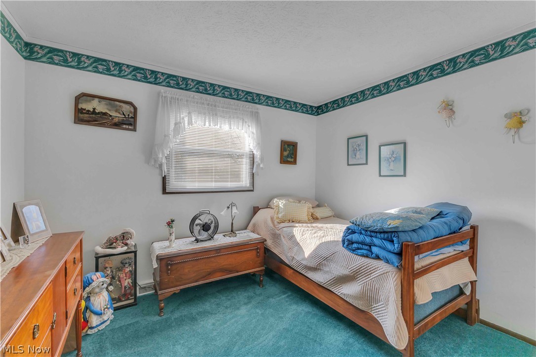 563 North Carpenter Road Brunswick, OH 44212 - Photo 26 of 45 Carpeted bedroom with a textured ceiling