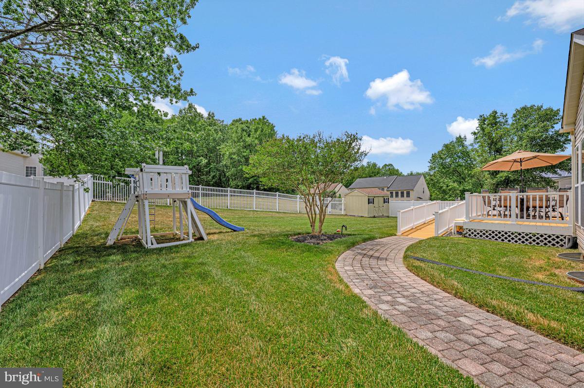 1117 Horizon View Place Accokeek, MD 20607 - Photo 55 of 59 Spacious backyard with play area.