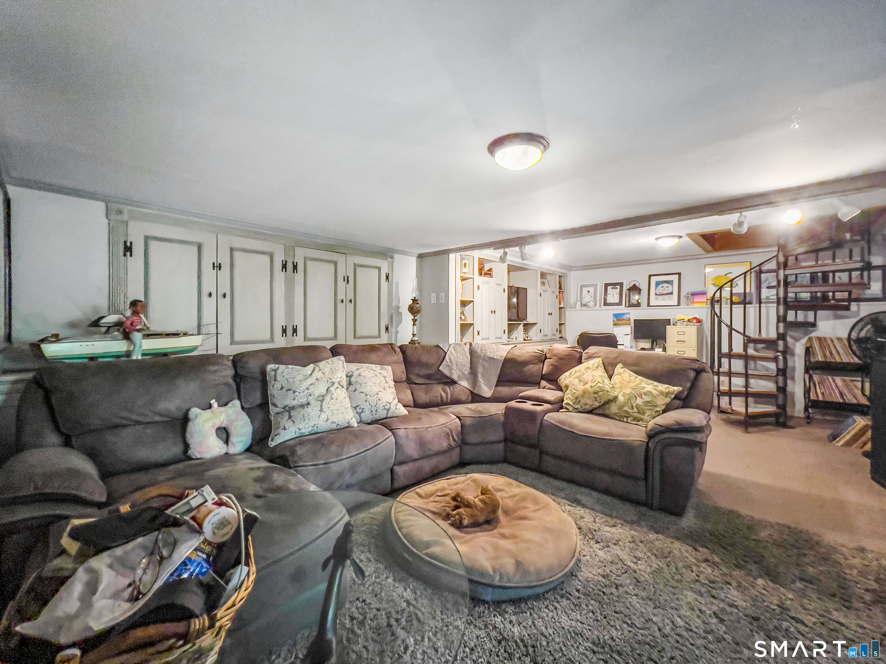 955 Georges Hill Road Southbury, CT 06488 - Photo 36 of 40 Lower level- Family Room Guest/inlaw