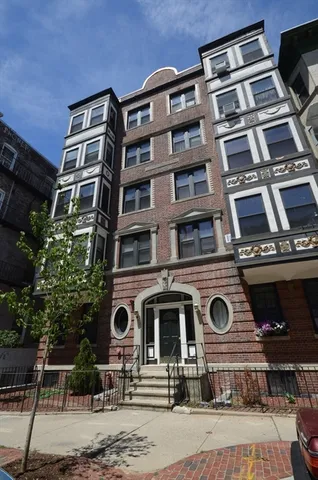 a view of street with sitting area