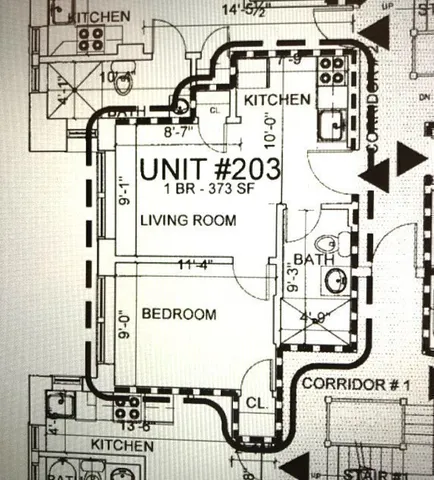 $469,000 | 75 Burbank Street, Unit 203, Boston, MA 02115