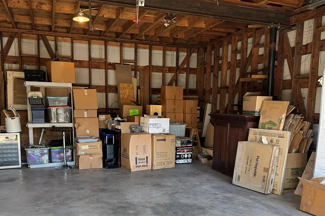 a view of storage and utility room