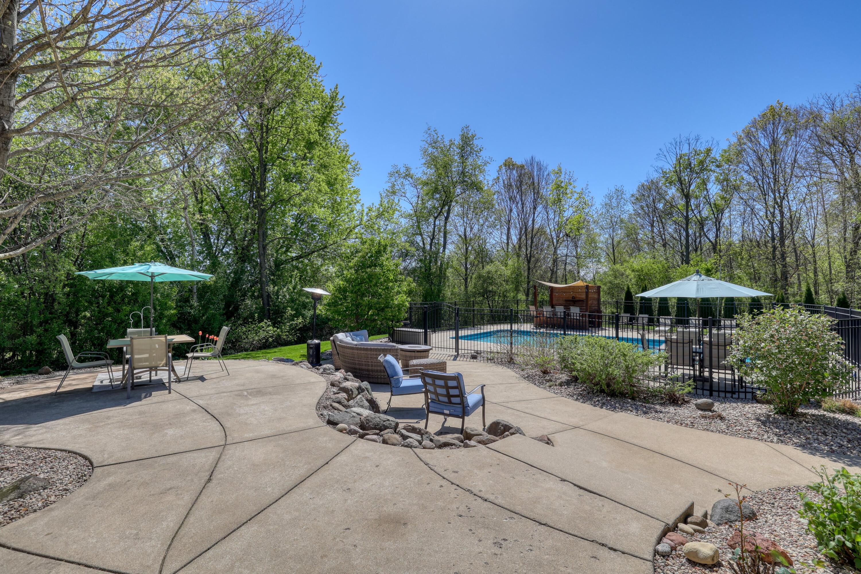 1135 South Ridgeway Road Brookfield, WI 53045 - Photo 11 of 63 Backyard Oasis