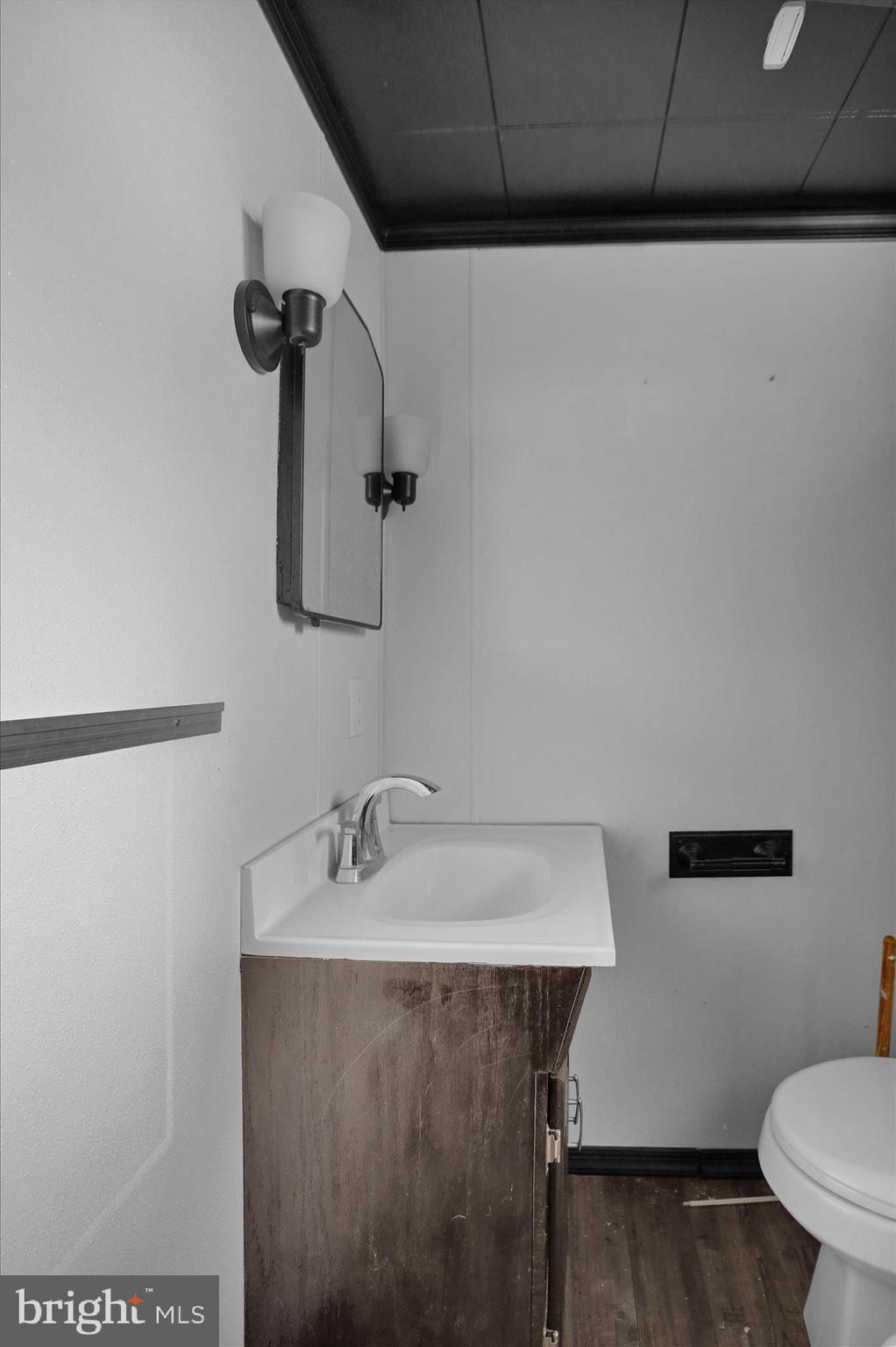 320 South Baumstown Road Birdsboro, PA 19508 - Photo 24 of 43 a bathroom with a sink toilet and a mirror