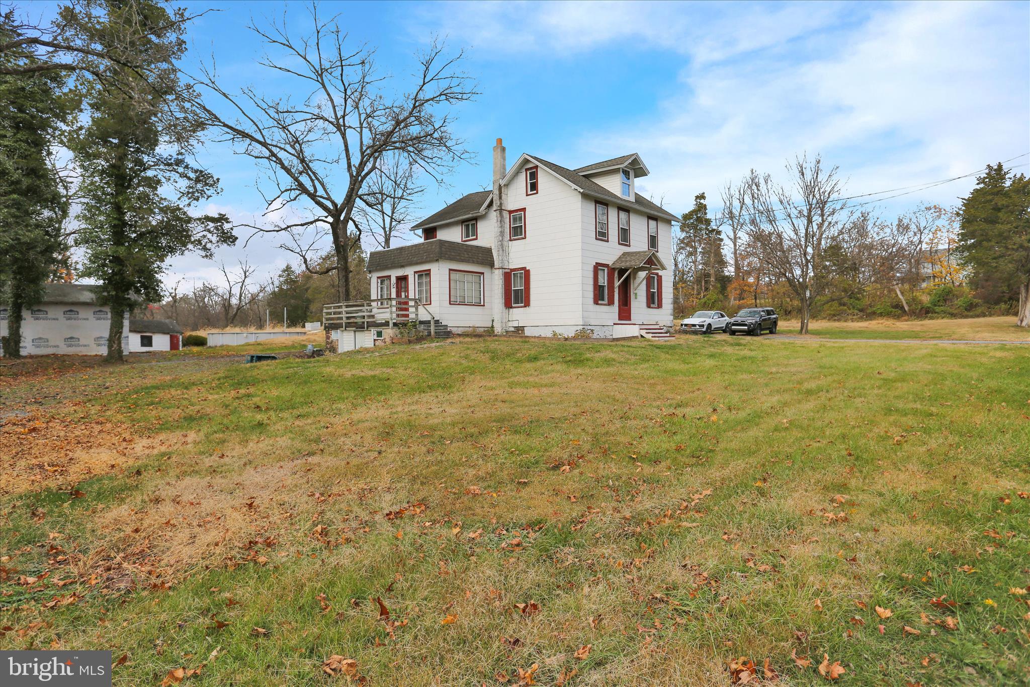 320 South Baumstown Road Birdsboro, PA 19508 - Photo 40 of 43 a view of a house with a yard and large trees