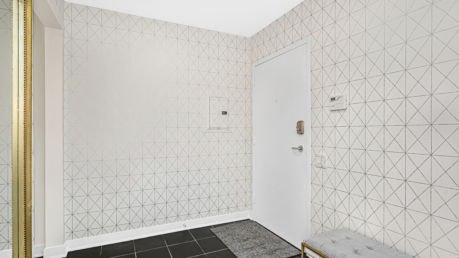 222 South Racine Avenue, Unit 404 Chicago, IL 60607 - Photo 2 of 36 a bathroom with a white shower and a shower