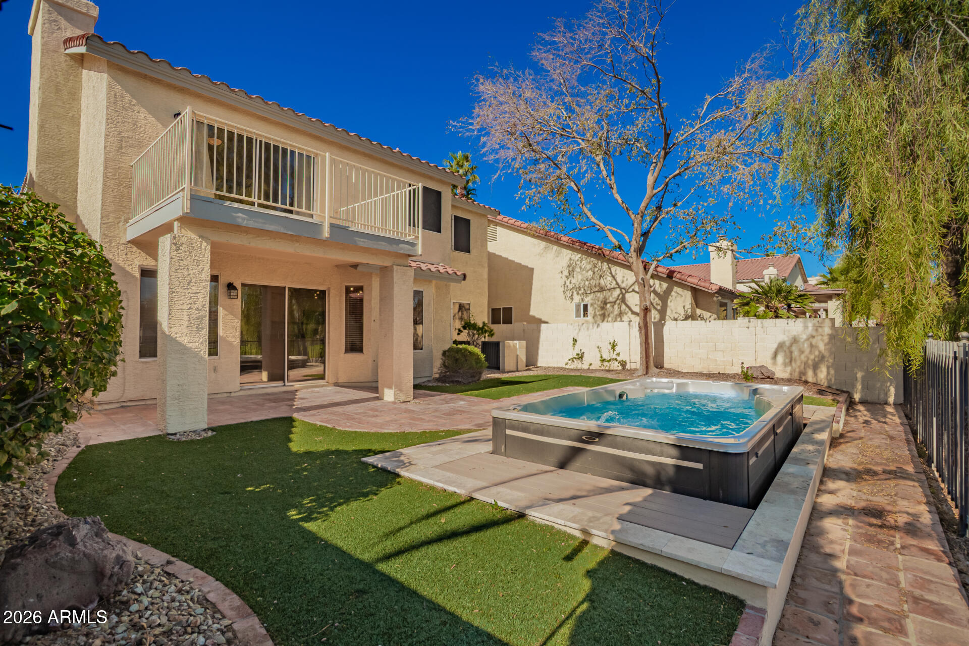 9641 South 51st Street Phoenix, AZ 85044 - Photo 27 of 28 Back Yard w/Spa