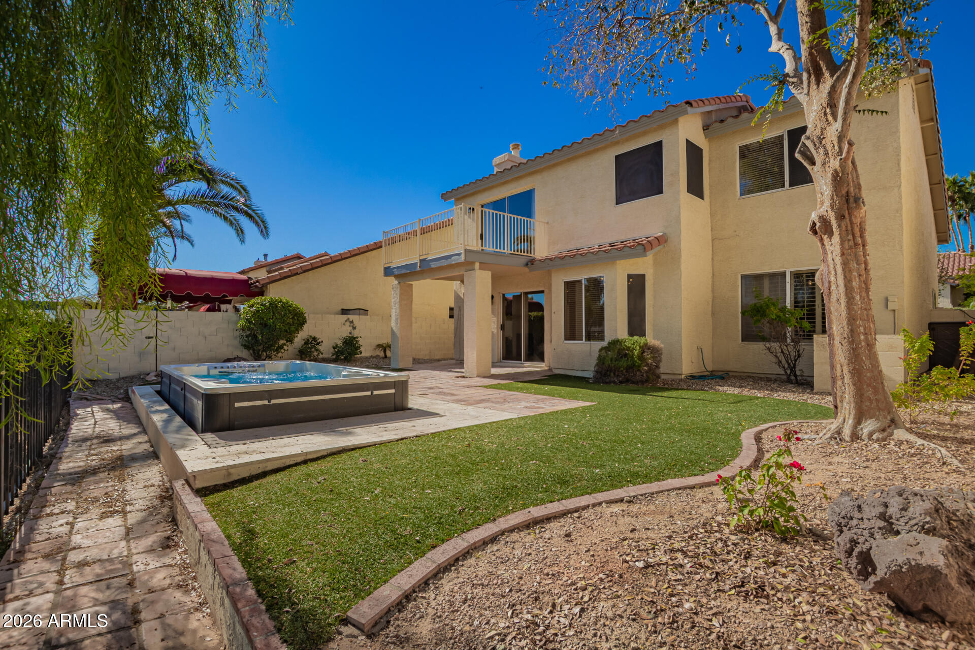 9641 South 51st Street Phoenix, AZ 85044 - Photo 28 of 28 Back Yard w/Spa