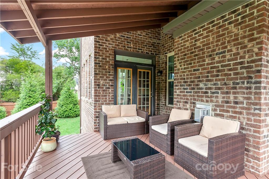 2522 Walker Road Matthews, NC 28105 - Photo 33 of 37 a outdoor living space with patio furniture and garden view