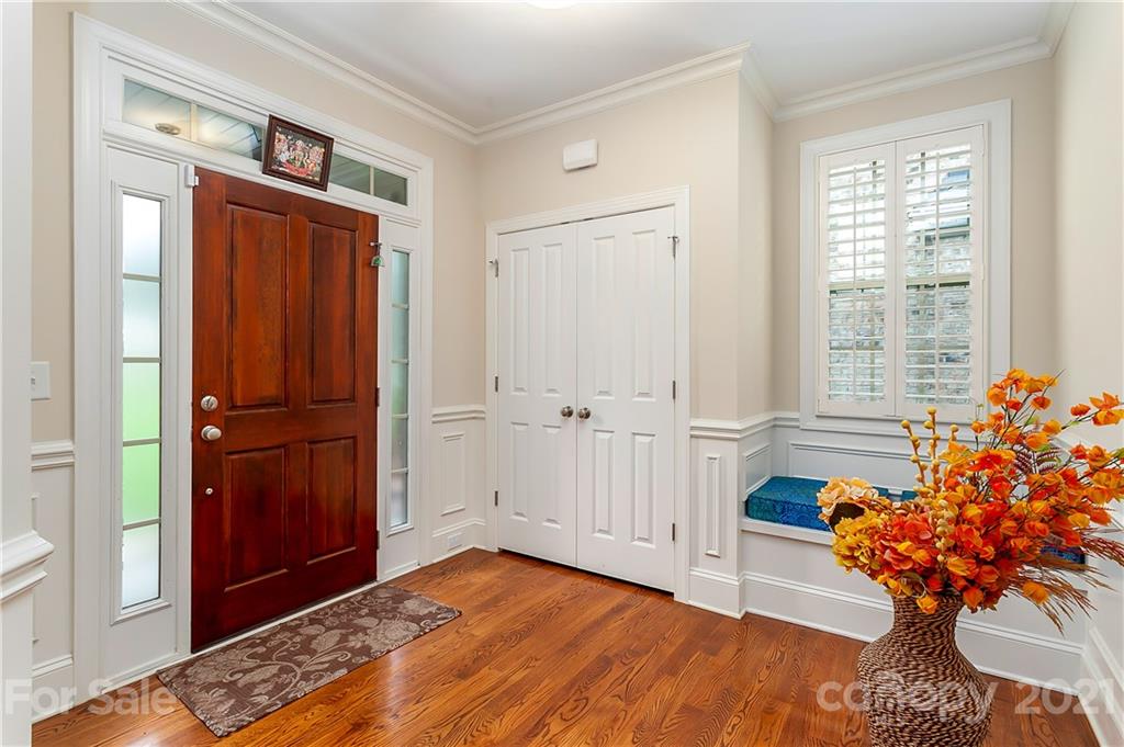 2522 Walker Road Matthews, NC 28105 - Photo 5 of 37 a view of entryway with wooden floor
