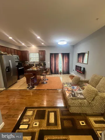 a bed room with furniture