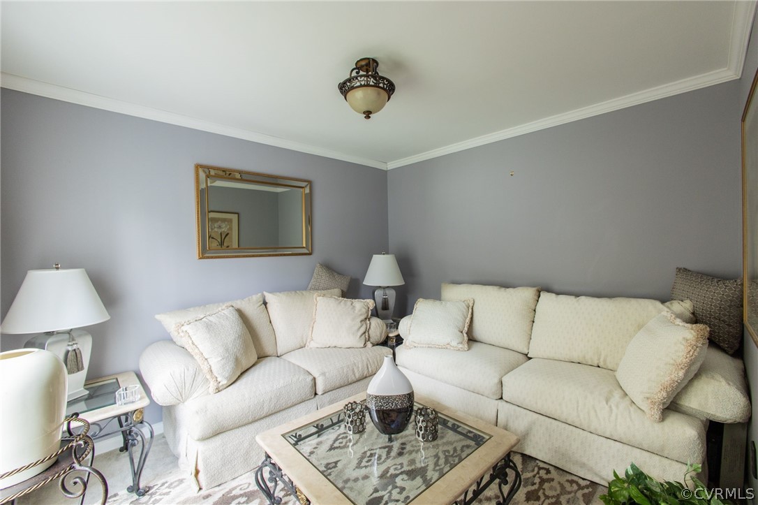 5169 Hackney Road North Chesterfield, VA 23234 - Photo 6 of 29 a living room with furniture a lamp and a rug