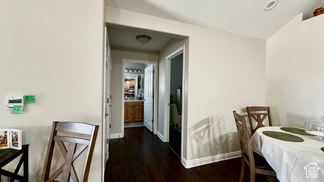 929 West 1920 South, Unit A Syracuse, UT 84075 - Photo 11 of 26 Dining space featuring dark wood-type flooring