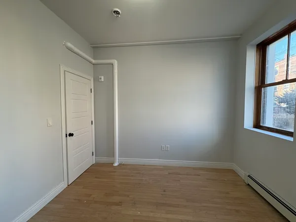 wooden floor in an empty room