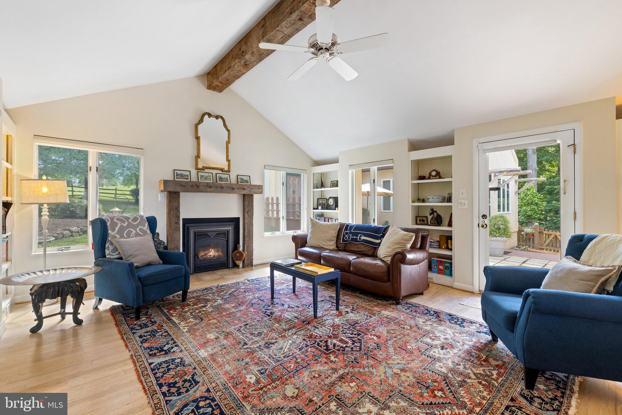 1248 Delaplane Grade Road Upperville, VA 20184 - Photo 7 of 77 Door leading to courtyard, garage and studio.
