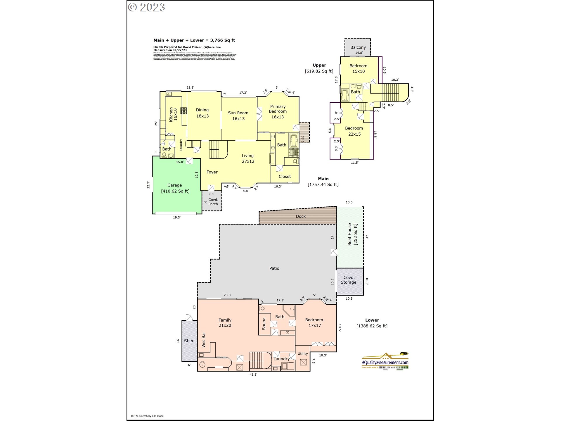 547 North Shr Road Lake Oswego, OR 97034 - Photo 42 of 42 Floor Plan