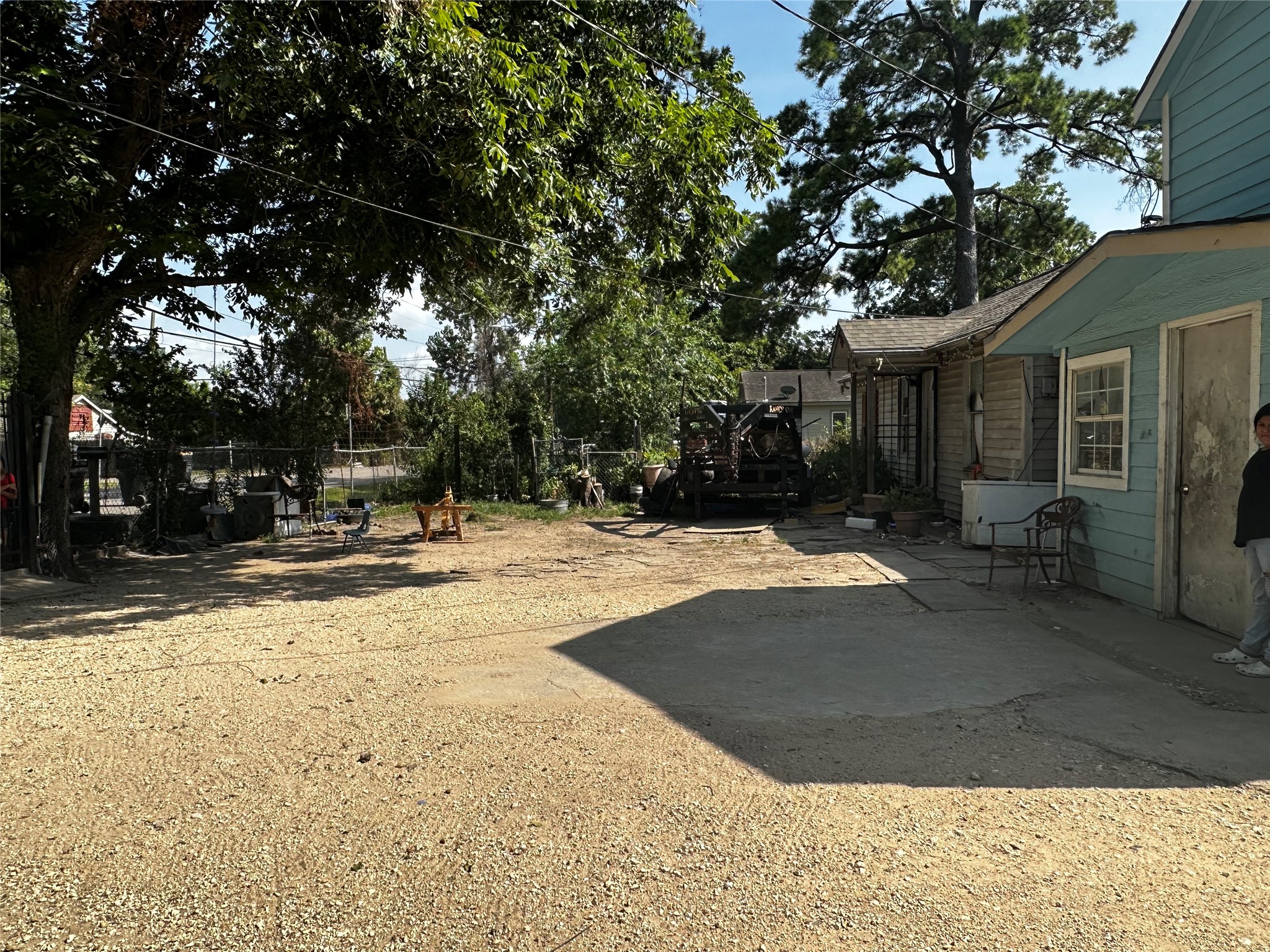 5511 Enid Street Houston, TX 77009 - Photo 4 of 6 a view of road with trees