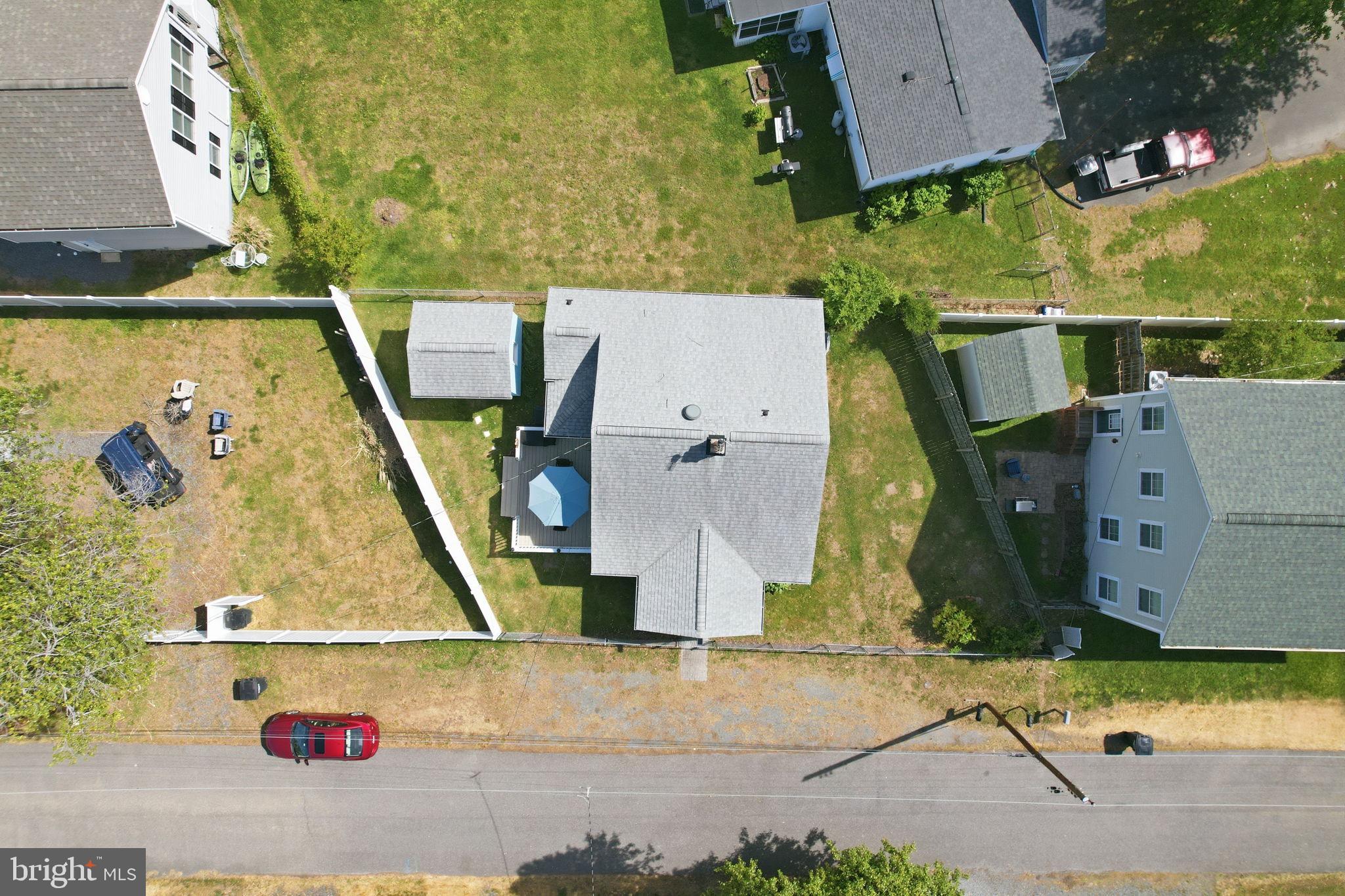 312 Vernon Street Colonial Beach, VA 22443 - Photo 13 of 45 an aerial view of a swimming pool